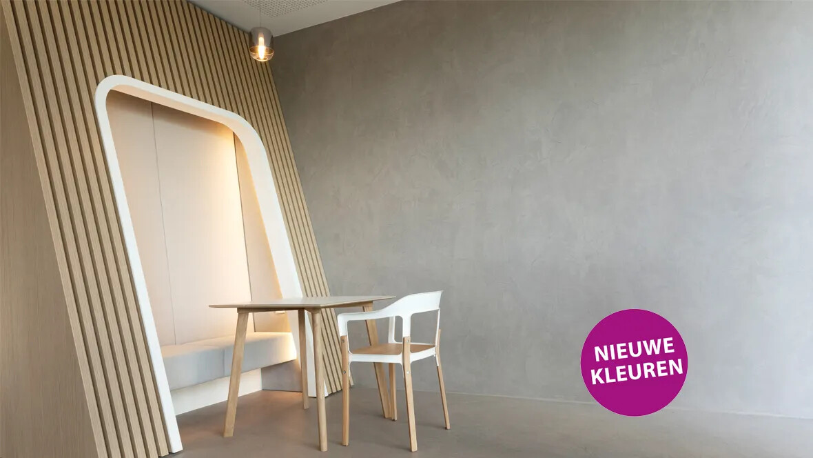 betondesign met button